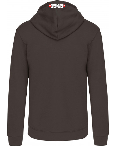 Black hoodie with zipper UTA Arad [1]