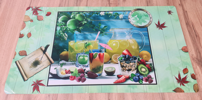 Suport protectie pentru masa (E 1025), 2 fete, 57x97 cm, PVC [2]