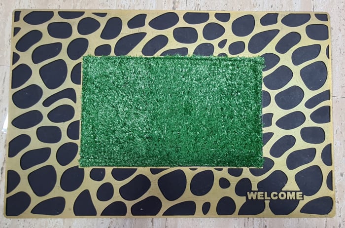 Covoras intrare din cauciuc si mocheta (E1014) 60x40 cm [5]
