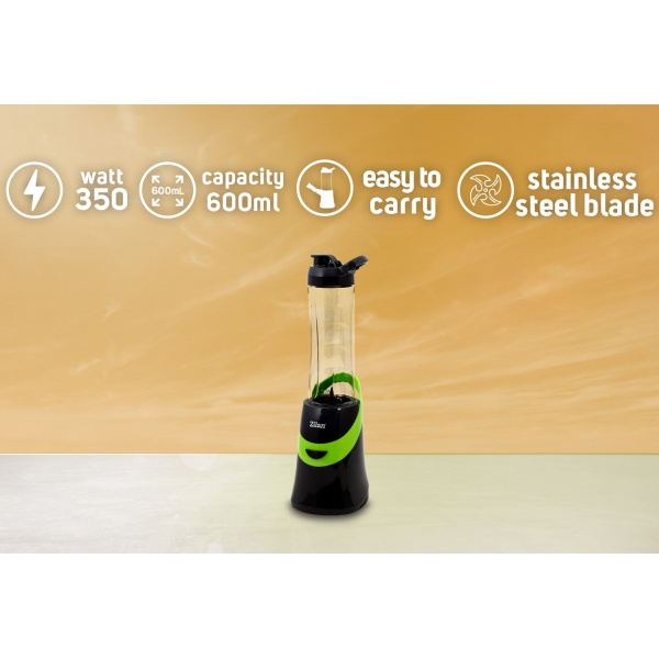 Blender Zilan (E 230) pentru smoothies cu recipient sport , 350 W, 600 ml [10]