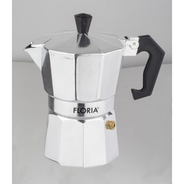 Cafetiera Espresso (E 250), 6 cesti, 300 ml, Ã˜9 cm, aluminiu, Argintiu [2]