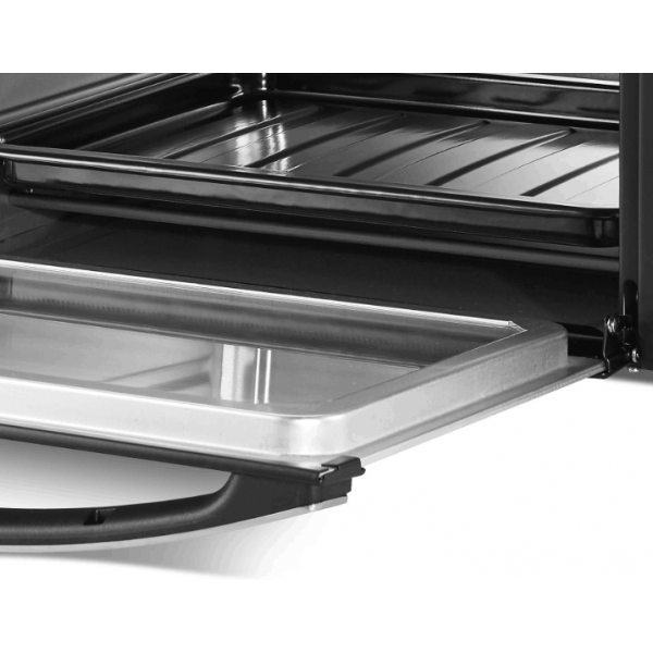 Cuptor electric Zilan (E 349) Rozerin, 2000 W, 45 Litri, Temperatura Reglabila, Geam Duble, Negru [13]