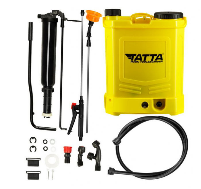 Pompa stropit cu acumulator si actionare manuala 2 in 1 Vermorel, 16L, 12V [2]