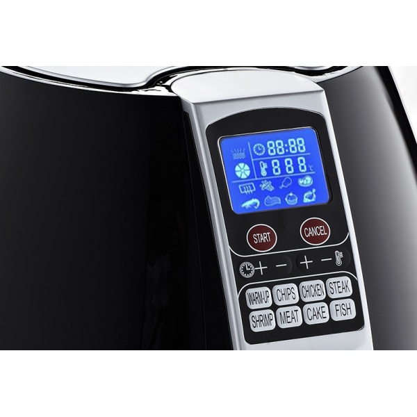 Friteuza Air Fryer Digital (E 404), Negru 1500 W, Capacitate 3,5 l, Timer 30 min, [4]