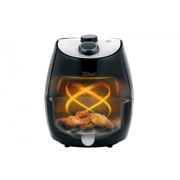 Friteuza Air Fryer (E 403), Negru 1350 W, Capacitate 2,6 L, Timer 30 min, [4]
