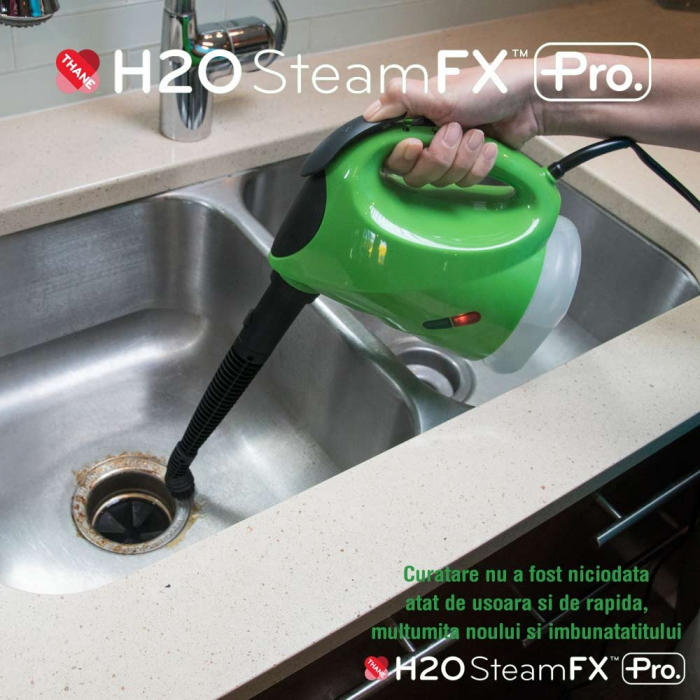 H2O SteamFX Pro - sistem complet de curatare cu abur [3]