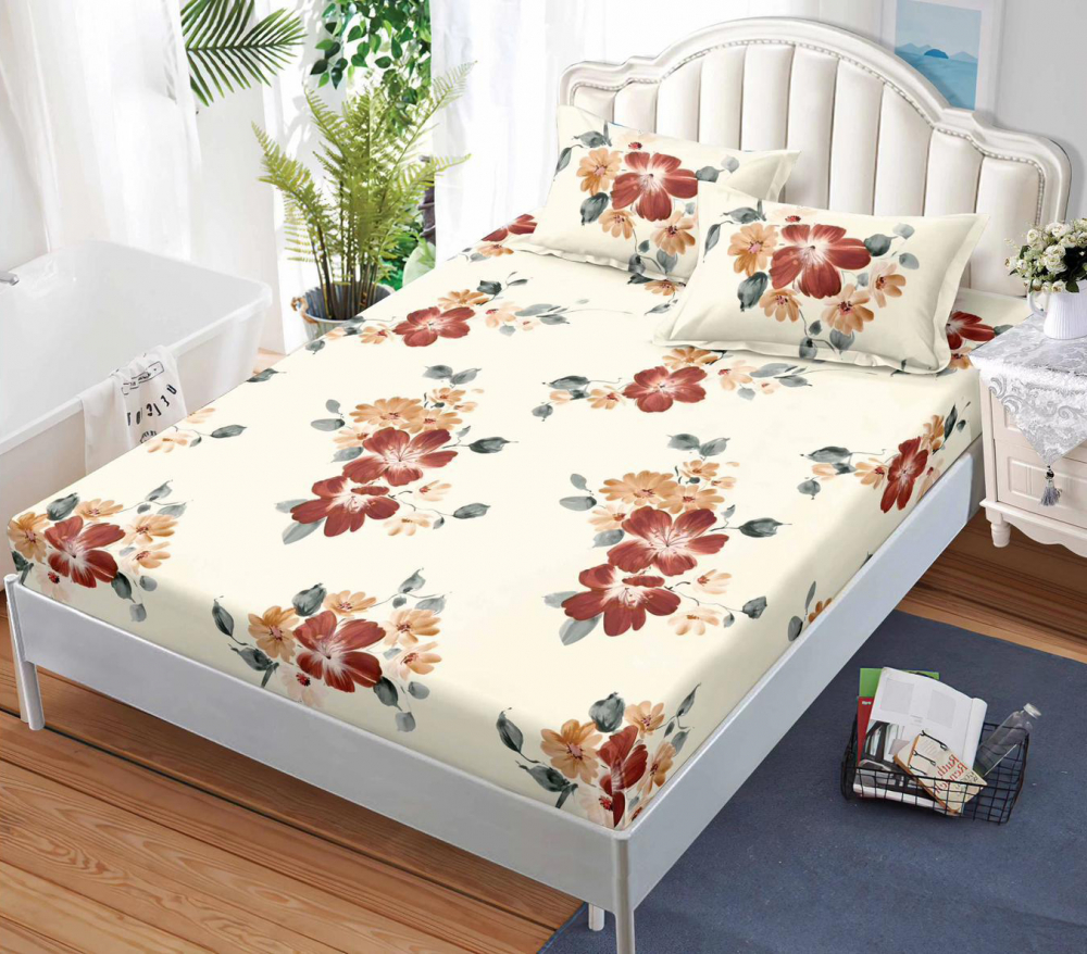 Husa saltea cu elastic din Finet, pat dublu (HPF 240) cu doua fete de perna [1]