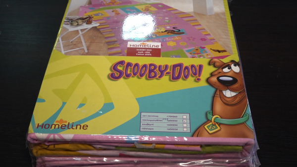 Lenjerie de pat 1 persoana, Bumbac pentru copii (M 1) Scooby Doo, 170 x 260 cm, Home Line [6]