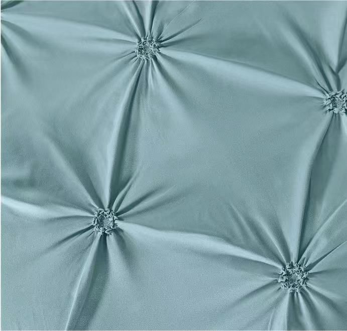 Lenjerie de pat dublu, FINET 6 piese (Finet 983) Sapphire, 245 x 250 cm, Jojo [2]