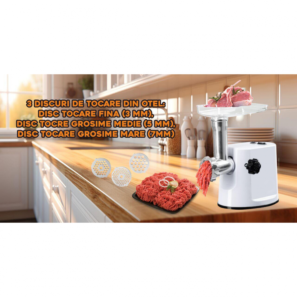 Masina electrica de tocat carne (HB 14) putere 1.000W [3]