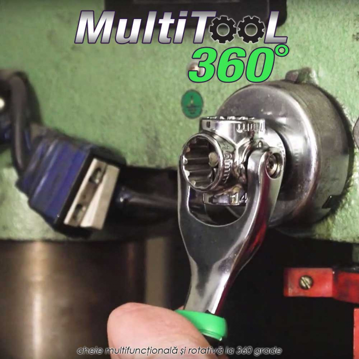 Multitool 360 - cheie multifunctionala si rotativa la 360 grade [8]