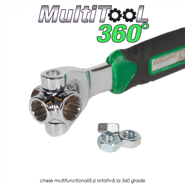 Multitool 360 - cheie multifunctionala si rotativa la 360 grade [5]