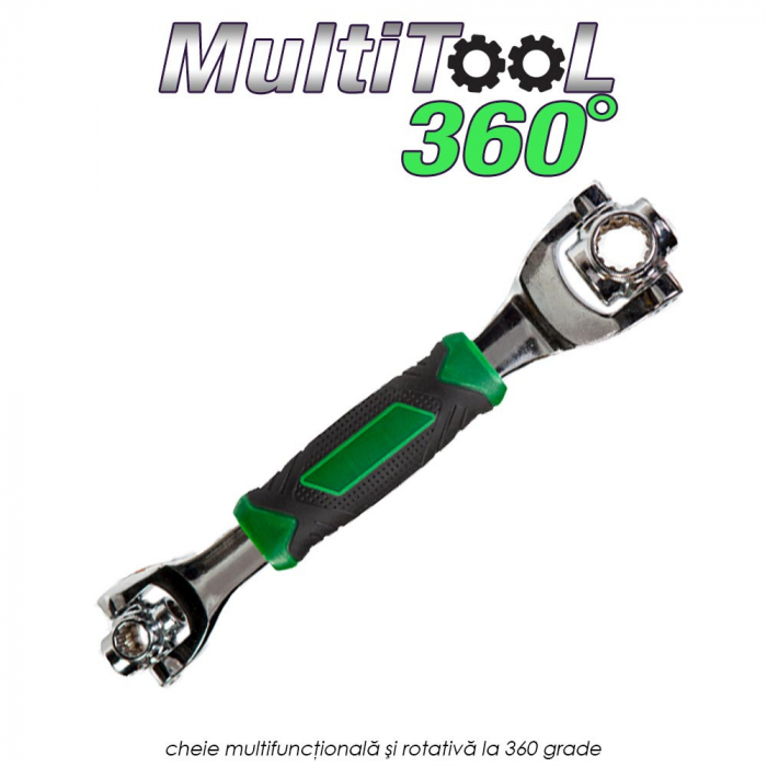 Multitool 360 - cheie multifunctionala si rotativa la 360 grade [1]