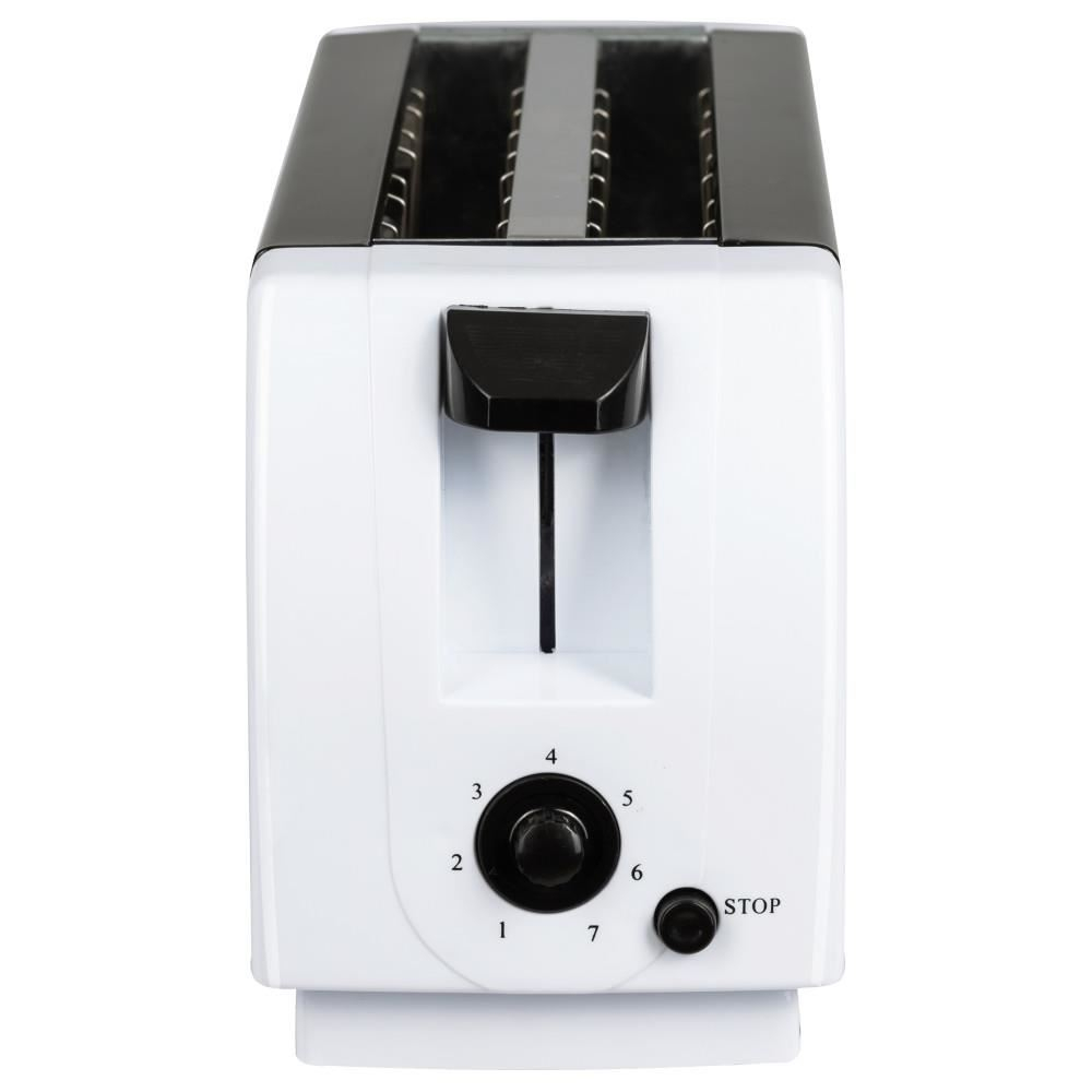 Prajitor de paine HB 38, 750W, 7 setari, 2 felii, oprire automata, picioare anti-alunecare, Negru-Alb [4]