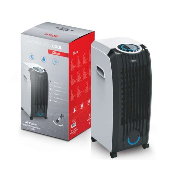 Racitor aer (E 779), Putere 60W, Telecomanda, 3 viteze, Rezervor apa 8L, Timer, Umidificator si Purificator [10]