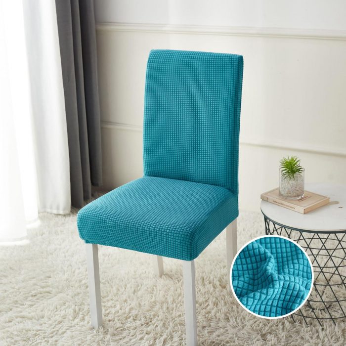 Set 4 Huse elastice pentru Scaune (HSU 6), Turquaz [1]