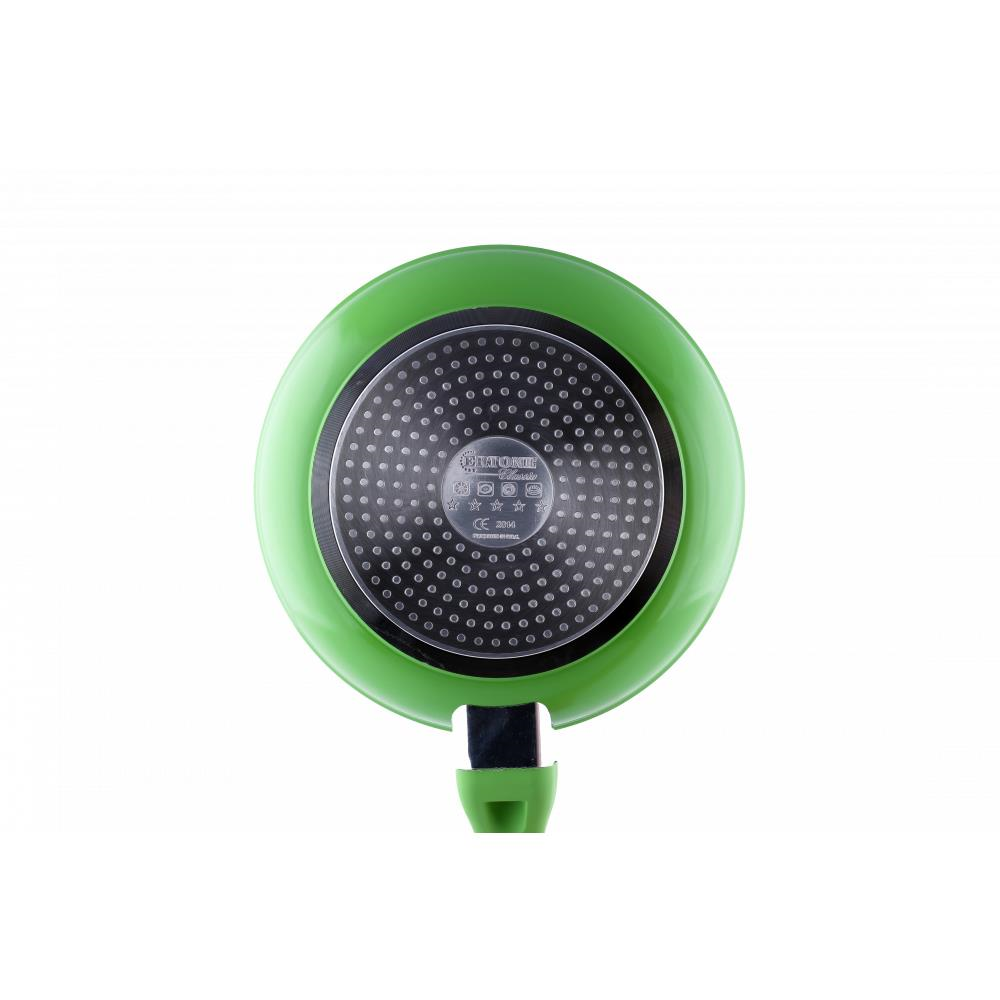 Tigaie ceramica ergonomica 24 cm, (HB 32) cu maner de silicon detasabil [2]