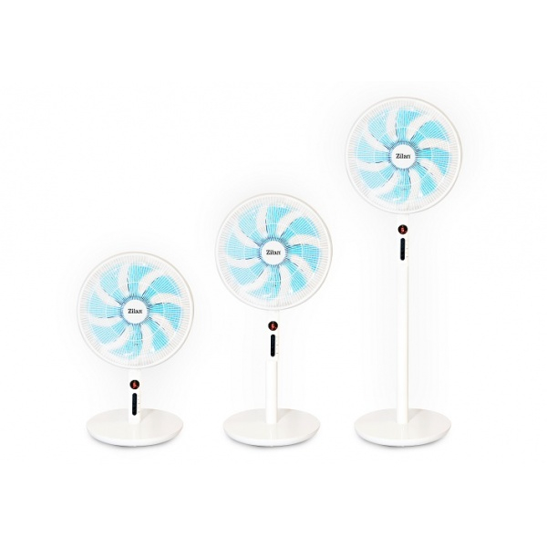 Ventilator cu picior 3IN1 (E 773), Telecomanda, Putere 60W, 9 viteze, Oscilatie orizontala, Unghi inclinare reglabil [5]