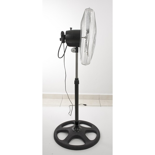 Ventilator cu picior (,negru cu gri 3 in 1, Putere 55 W, 3 viteze, diametru 45 cm, [3]