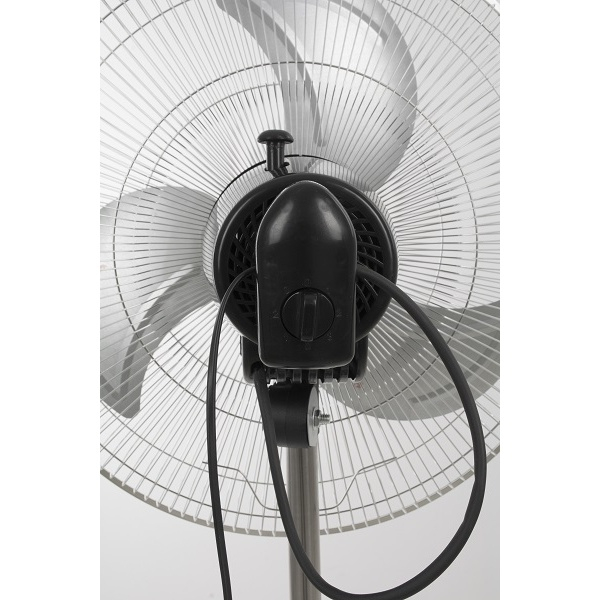 Ventilator cu picior (,negru cu gri 3 in 1, Putere 55 W, 3 viteze, diametru 45 cm, [4]