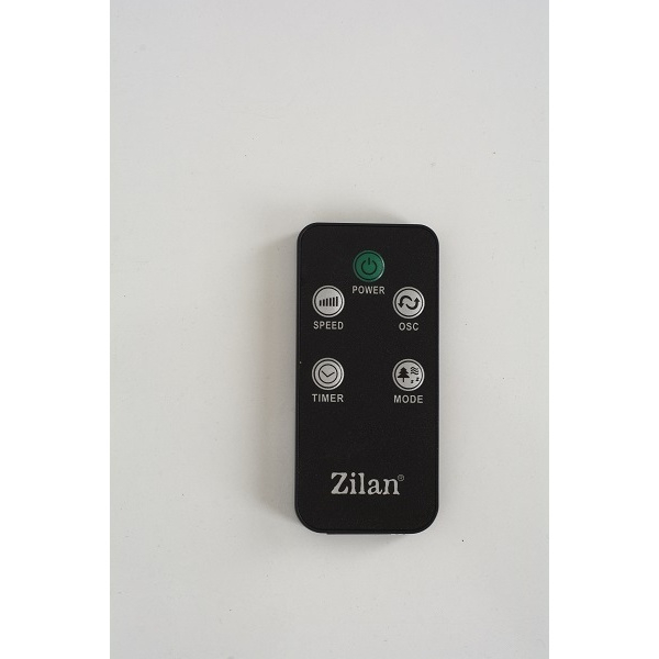 Ventilator turn (E 795), Temporizator 12 ore, Termometru, Telecomanda, 3 viteze, 4 moduri de ventilatie, Putere 45W [6]