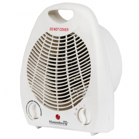 Climatizare & sisteme de incalzire - Aeroterma (E 129), Putere 2000W, 2 nivele de incalzire+rece, Protectie supraincalzire, Termostat reglabil,