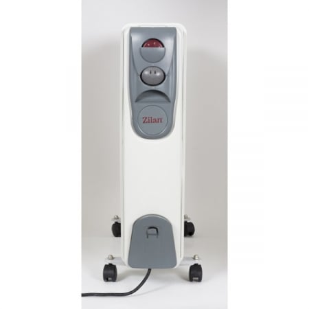 Calorifer electric (E 257), 13 elementi, Putere 2500 W, 3 trepte de putere, Termostat de siguranta, Termostat reglabil [1]