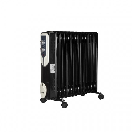 Calorifer electric Floria (E 264),Negru 2500 W, 13 elementi, 3 trepte de putere, Termostat reglabil, Protectie supra-incalzire, Indicator luminos, [4]