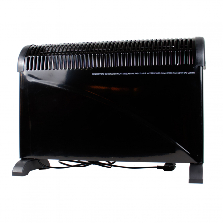 Climatizare & sisteme de incalzire - Radiator - Convector electric 2000 W (EZL 1) , termostat reglabil 3 trepte, negru
