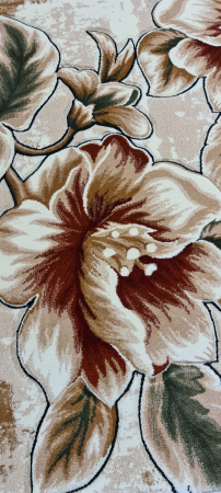 Covor Imperial cu Flori Grena [2]