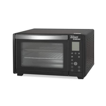 Cuptor electric digital (E 335) ,NEGRU Capacitate 28L, Putere 1600W, Geam dublu, Temporizator 180 min, Temperatura maxima 230 grade celsius, [4]