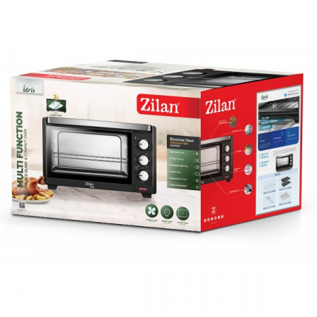 Cuptor electric (E 340) IDRIS, 1380 W, 19 Litri, Temperatura Reglabila, Negru [10]