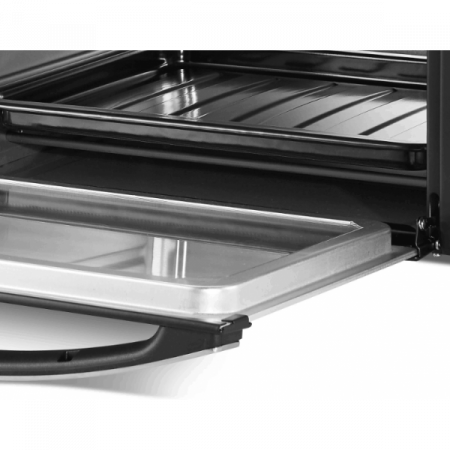 Cuptor electric Zilan (E 349) Rozerin, 2000 W, 45 Litri, Temperatura Reglabila, Geam Duble, Negru [12]