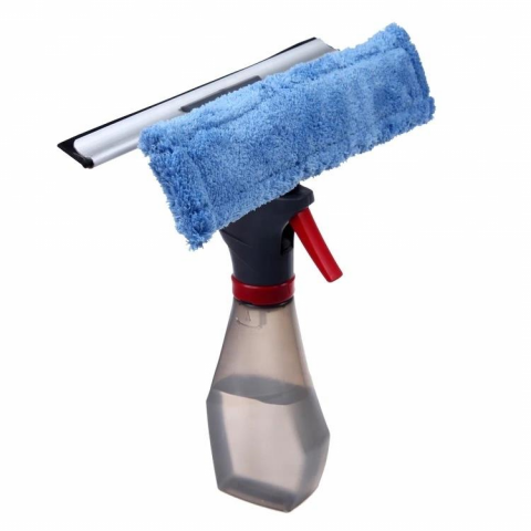 Curatenie si intretinere - Curatator multifunctional de geamuri (HB 19), 3 in 1, cu pulverizator, mop si racleta