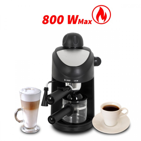 Espressor manual (E 359), Negru Dispozitiv spumare, Sistem cappuccino, Putere 800W, [9]