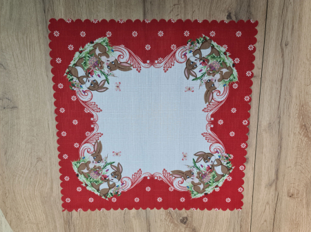 Fete de masa - Napron decorativ pentru masa de Pasti (FMN 400) 40x40 cm