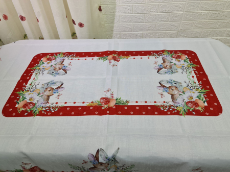 Fata de masa decor pentru Paste (FM 302) 130x175 cm (6 persoane) [1]