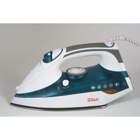 Aspiratoare, fiare de calcat & masini de cusut - Fier de calcat talpa inox (E 368), 2200W, sistem pulverizare spray,functie anticalcar,functie autocuratare
