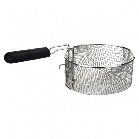 Friteuza 1450 W, (EHB 5) 2.5 litri, termostat reglabil 0 - 190 grade C, filtru detasabil din otel inoxidabil, cos cu ulei, protectie supraincalzire, picioare antiderapante, Negru [2]