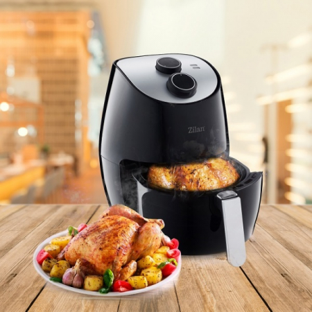 Friteuza Air Fryer (E 403), Negru 1350 W, Capacitate 2,6 L, Timer 30 min, [11]