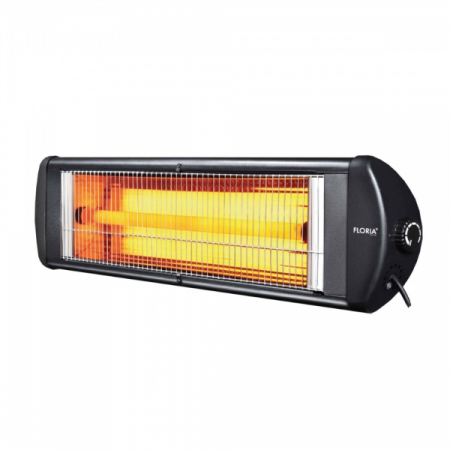 Climatizare & sisteme de incalzire - Incalzitor cu infrarosu (EZL 4) negru, putere 2500W, protectie impotriva supraincalzirii