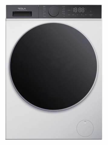 Masina de spalat rufe Tesla WF81480T, 8 kg, 1400 RPM, Clasa A, Inverter, Steam, Smart, Control Touch, LED, Alb [3]