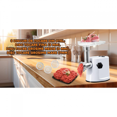 Masina electrica de tocat carne (HB 14) putere 1.000W [2]