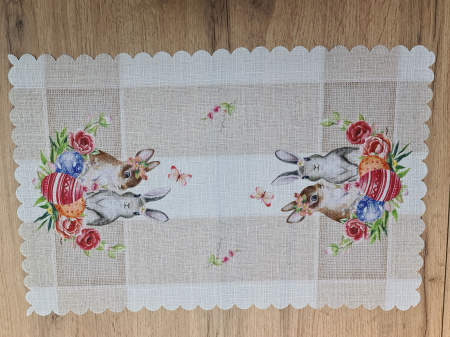 Napron decorativ pentru masa de Pasti (FMN 402) 40x85 cm [1]
