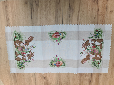 Fete de masa - Napron decorativ pentru masa de Pasti (FMN 402) 40x85 cm