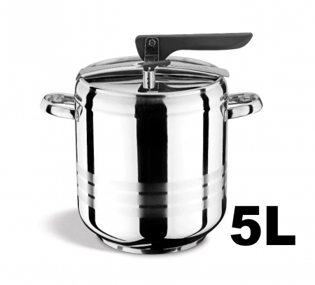 Accesorii Bucatarie si Ustensile - Oala sub presiune 5 Litri (E 75), inox