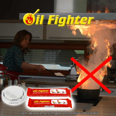 Oil Fighter - sistem de prevenire si stingere a incendiilor in bucatarie [1]