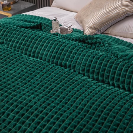 Patura Cocolino Grofata (PCG 26), pat 2 persoane, Verde [1]
