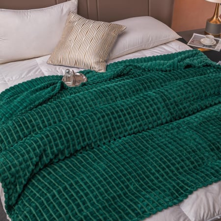 Patura Cocolino Grofata (PCG 26), pat 2 persoane, Verde [2]
