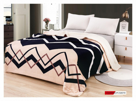 Patura cu Blanita (PB 115), pentru pat 2 persoane, 200x230 cm [1]
